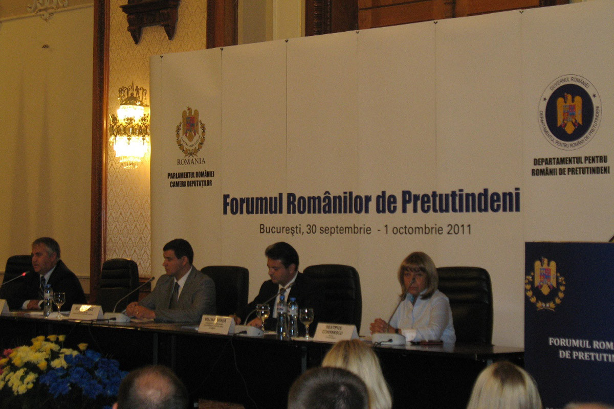 RLA at Forumul Romanilor de Pretutindeni 30.09.2011